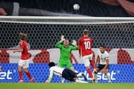 Christian Eriksen was guilty of missing a big chance for Denmark in the second half